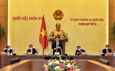 Khai mạc Phiên họp thứ Tám của Ủy ban Thường vụ Quốc hội 